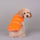 Pet Dog Puppy Cat Clothing Supplies Winter Warm Padded Coat Down Jacket Vest Apparel Outfit Orange L