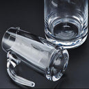 Clear Glass Beer Mug Tankard Graduated Juice Jug Wine Stein Decanter 100ML