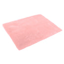 Fluffy Rug Anti-Skid Shaggy Area Rug Home Bedroom Carpet Floor Mat Pink