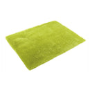 Fluffy Rug Anti-Skid Shaggy Area Rug Bedroom Carpet Floor Mat Light Green