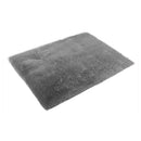 Fluffy Rug Anti-Skid Shaggy Area Rug Home Bedroom Carpet Floor Mat Gray