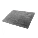 Fluffy Rug Anti-Skid Shaggy Area Rug Home Bedroom Carpet Floor Mat Gray