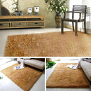 Fluffy Rug Anti-Skid Shaggy Area Rug Home Bedroom Carpet Floor Mat Khaki