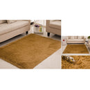 Fluffy Rug Anti-Skid Shaggy Area Rug Home Bedroom Carpet Floor Mat Khaki