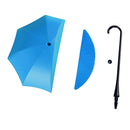 Dual-Use Umbrella Adhesive Door Wall Hook and Tray Creative Sticky Hanger Pack of 3