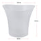 Blue Round Plastic 5L Ice Bucket Ice Container Ice Holder Wine Beer Cooler