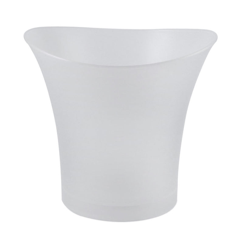 Blue Round Plastic 5L Ice Bucket Ice Container Ice Holder Wine Beer Cooler