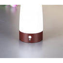 Auto Wood Wireless PIR Motion Sensor LED Night Light Table Desk Lamp Round