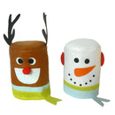 Adorable 2pcs Fabric Tissue Cover Case Box Christmas Xmas Handmade Snowman
