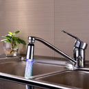 Water Stream Automatic LED Light Faucet Tap Temperature Sensor 3 Color RGB Glow Shower 5.5cm