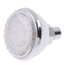 LED Shower Top Round Head Rain Home Water Bathroom Fixtures Sprayer Decor
