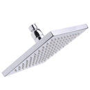 3 Color LED Top Shower Head Temperature Control Overhead Shower Sprayer 8 In