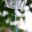Japanese Culuture Glass Bells Furin Wind Chimes Home Hanging Decor Daisy