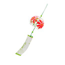 Japanese Culuture Glass Bells Furin Wind Chimes Home Hanging Decor Daisy
