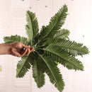 Artificial Plants 24 Branches Green Persian Leaves Leaf Grass Floral Table Decor