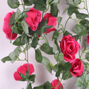 European Style Artificial Rose Flower Home Party Wedding Hanging Decor-Rosy