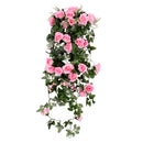 European Style Artificial Rose Flower Home Party Wedding Hanging Decor-Pink