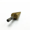 Titanium HSS 9-Step Cone Drill 4-20MM Hex Shank 1/4 Hole Cutter Drilling Tool
