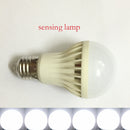 7W Output Power E27 Socket Type 220V Auto LED White Sound Light Sensor Voice Control LED Bulb