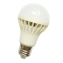 7W Output Power E27 Socket Type 220V Auto LED White Sound Light Sensor Voice Control LED Bulb