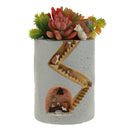 Resin Succulent Plant Planter Flower Pot Garden Craft Decor Hedgehog Design