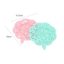 Hair Catcher Bathtub Sink Strainer Shower Basin Drain Cover Filter Trap Pink