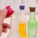 Portable Silicone Wine Beer Cover Bottle Cap Lid Beverage Stopper Kitchen Bar Use Tools Accessory Red