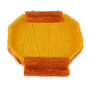 Reptile Vivarium Terrarium Feeding Bowl lizard Gecko Water Worm Feeder