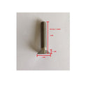 M8*50 Titanium Alloy GR5 TC4 Hex-Socket Screw Allen Head Cap Bolt Screw Pack of 5