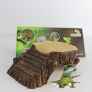 Vivarium Ornament Reptile Lizard Turtle Basking Hide Cave Aquarium Ladder