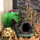 Mountian Aquarium Landscape Ornament Reptile Vivarium Decor Hide Cave Pier