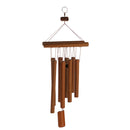 Raft Decor Windchimes Wind Chime Bamboo 8 Tubes Hanging Ornament Garden Home