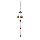Metal Bells Wind Chime Garden Yard Charm Hanging Feng Shui Ornament Roof