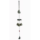 Bronze Metal Chape Church Bells Wind Chime Outdoor Garden Hanging Sailing