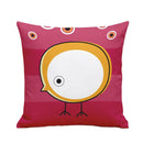 Chicken Cotton Linen Throw Pillow Case Waist Cushion Cover Bed Decor