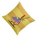 Cock Cotton Linen Throw Pillow Case Waist Cushion Cover Bed Sofa Decor