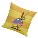 Cock Cotton Linen Throw Pillow Case Waist Cushion Cover Bed Sofa Decor