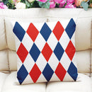 45cm Linen Cotton Cushion Cover Throw Pillow Case Modern Art Pillow Cover for Home Cafe Bar Cushion Decor