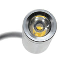 1W LED Lamp Wall Sconce Fixture Spot Light with Switch Button Picture Mirror-Light Flexible Pipe Pure White Lighting