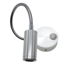 1W LED Lamp Wall Sconce Fixture Spot Light with Switch Button Picture Mirror-Light Flexible Pipe Pure White Lighting
