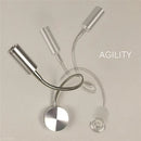 3W LED Lamp Wall Sconce Fixture Spot Light Picture Mirror-Light Flexible Pipe Warm White Lighting