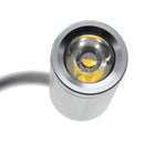 3W LED Lamp Wall Sconce Fixture Spot Light with Switch Button Picture Mirror-Light Flexible Pipe Warm White Lighting