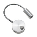 3W LED Lamp Wall Sconce Fixture Spot Light with Switch Button Picture Mirror-Light Flexible Pipe Warm White Lighting