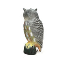 Owl Decoy Repellent Pest Control Garden Yard Scarer Scarecrow Realistic Decor
