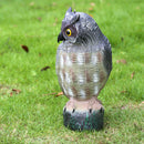 Owl Decoy Repellent Pest Control Garden Yard Scarer Scarecrow Realistic Decor
