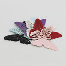 50PCS Purple Butterfly Name Card for Party Wedding