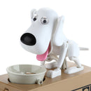 Greedy Dog Money Box Mechanical Piggybank Coin Saving Pot Spare Change Jar 2