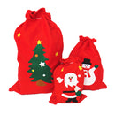 20x30cm Christmas Gift bag Candy Bag Merry Christmas Fabric Packaging Bag
