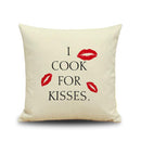Retro 45 x 45cm Cotton Linen Cushion Cover Throw Pillowcase British Style