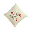 Retro 45 x 45cm Cotton Linen Cushion Cover Throw Pillowcase British Style
